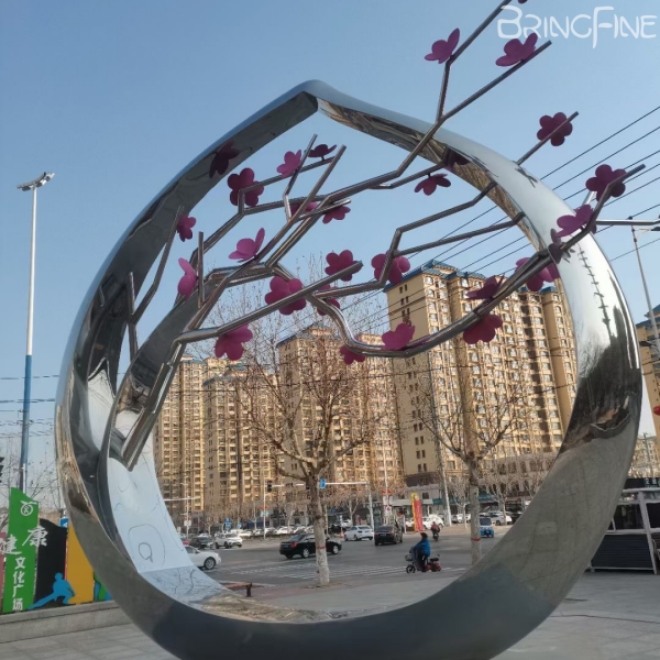 Stainless Steel Tree Sculpture