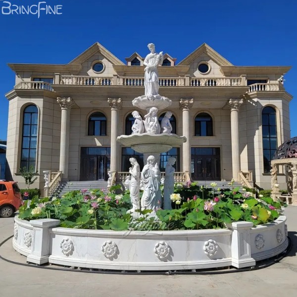 Outdoor Garden Marble Water Fountain