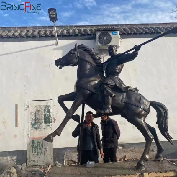 Outdoor Bronze Horse Sculpture