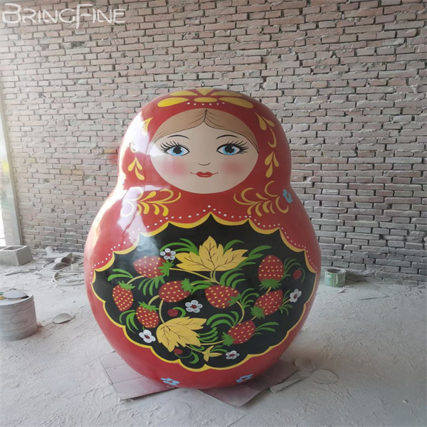 Fiberglass Russian Doll Sculpture