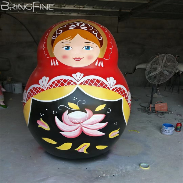 Fiberglass Russian Doll Sculpture