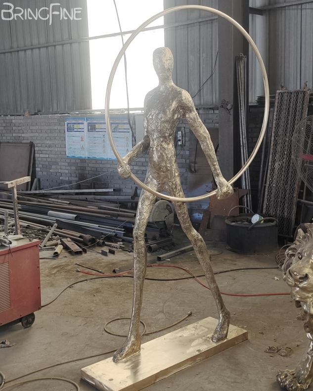  Fiberglass Floor Lamp Sculpture