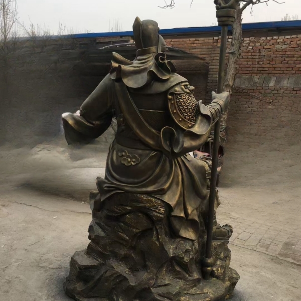 Bronze Guan Gong Statue