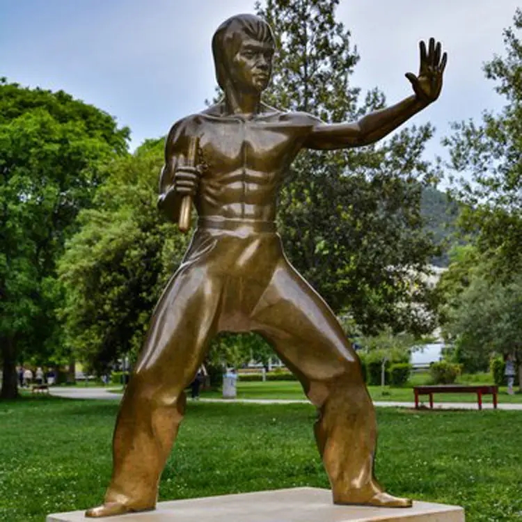 Bronze Bruce Lee Statue