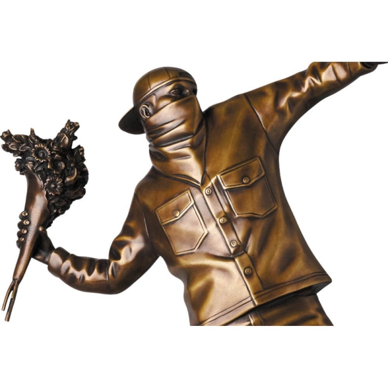 Bronze Banksy Sculpture