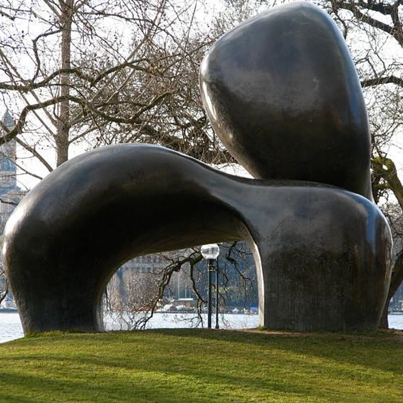 Bronze Henry Moore Sculpture