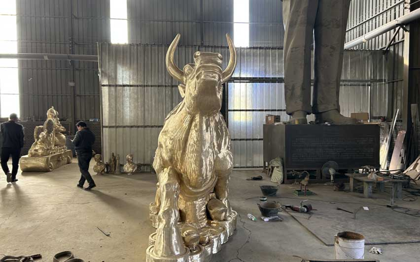 Bronze Workshop -Welding&Polishing Process