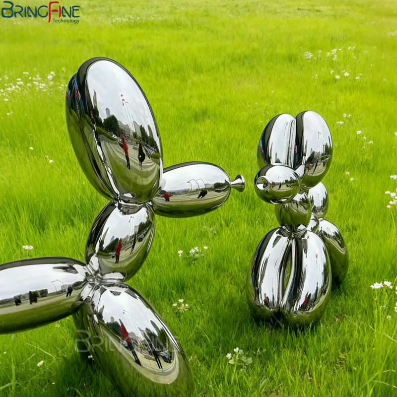 Stainless Steel Balloon Dog Sculpture