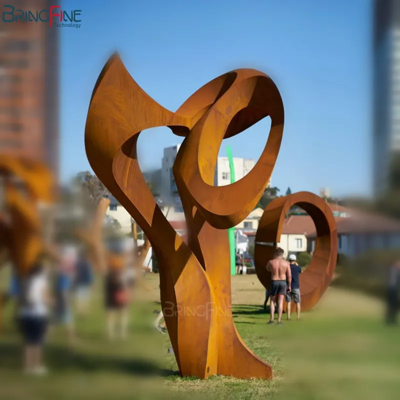 Custom Corten Steel Sculpture