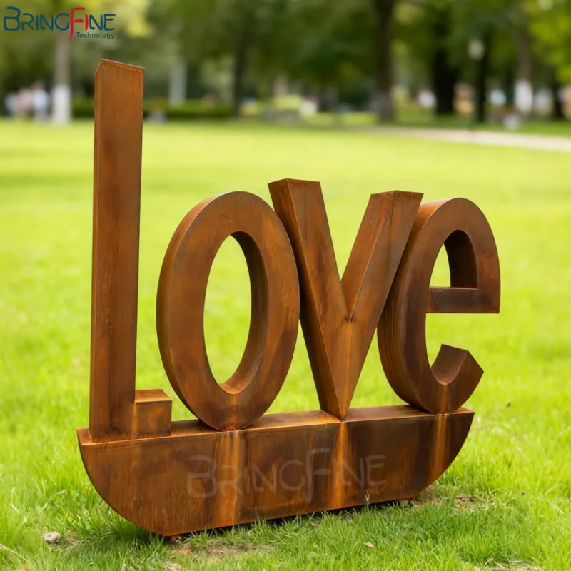 Custom Corten Steel Sculpture