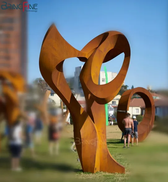 Custom Corten Steel Sculpture