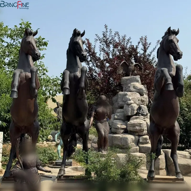 Life Size Bronze Horse Statue