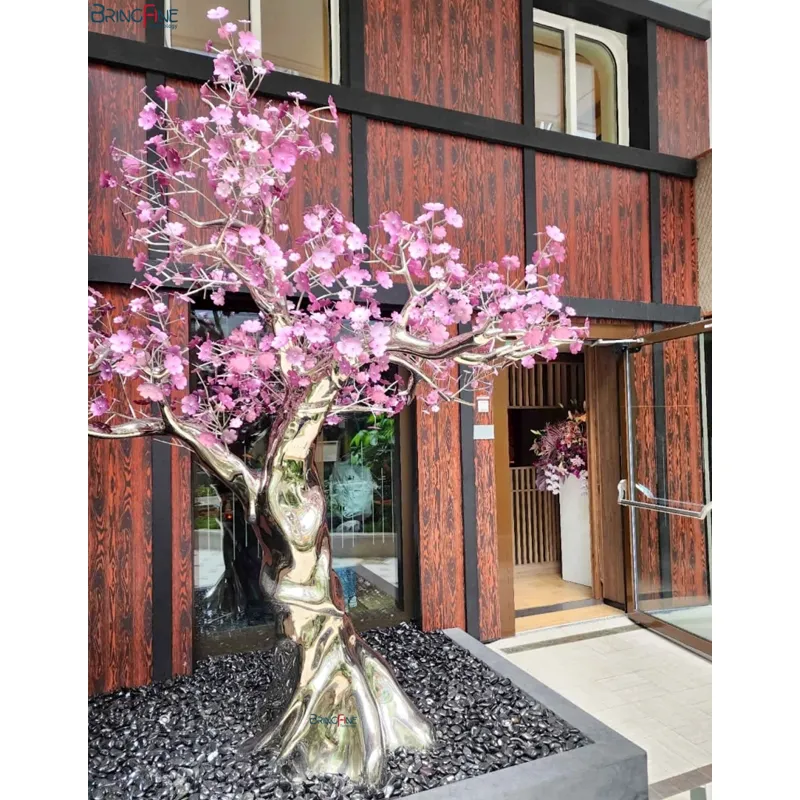 Stainless Steel Tree Sculpture