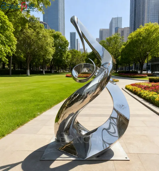 Stainless Steel Abstract Sculpture