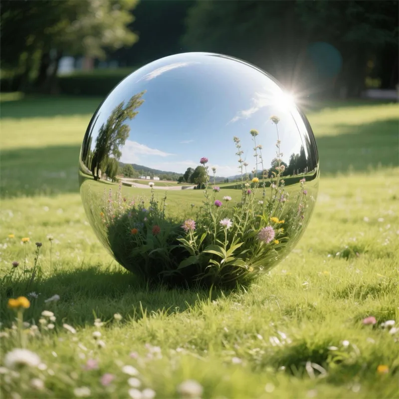 Stainless Steel Ball Sculpture