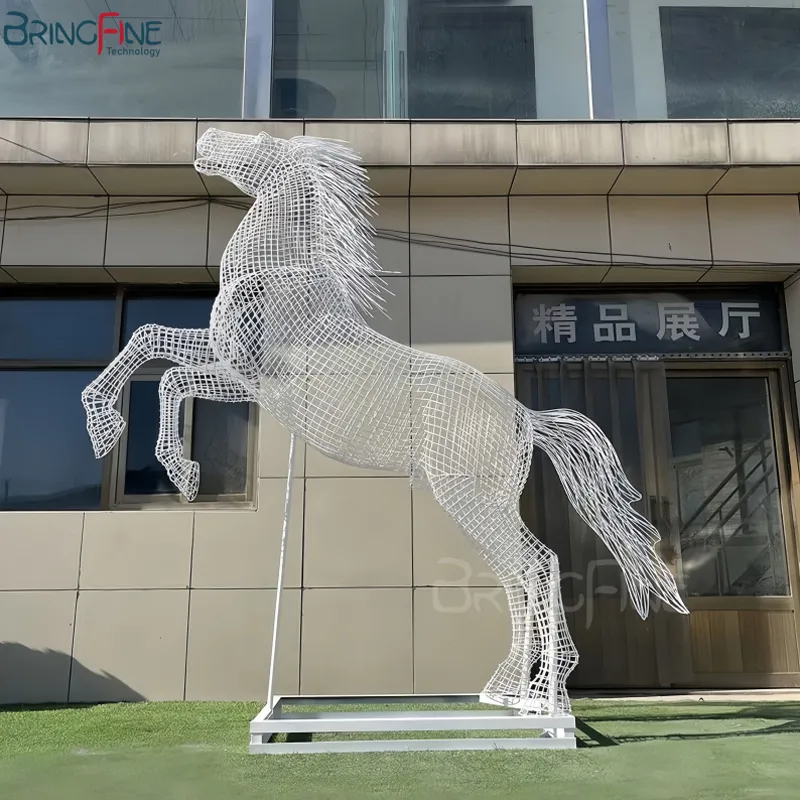 Wire Horse Sculpture