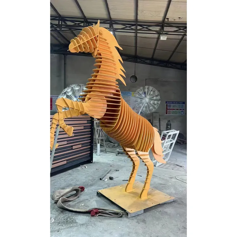 Corten Steel Animal Statue