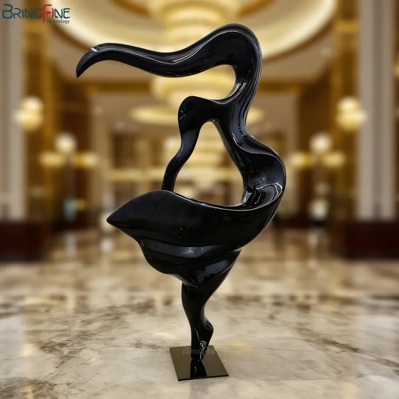 Fiberglass Abstract Art Sculpture