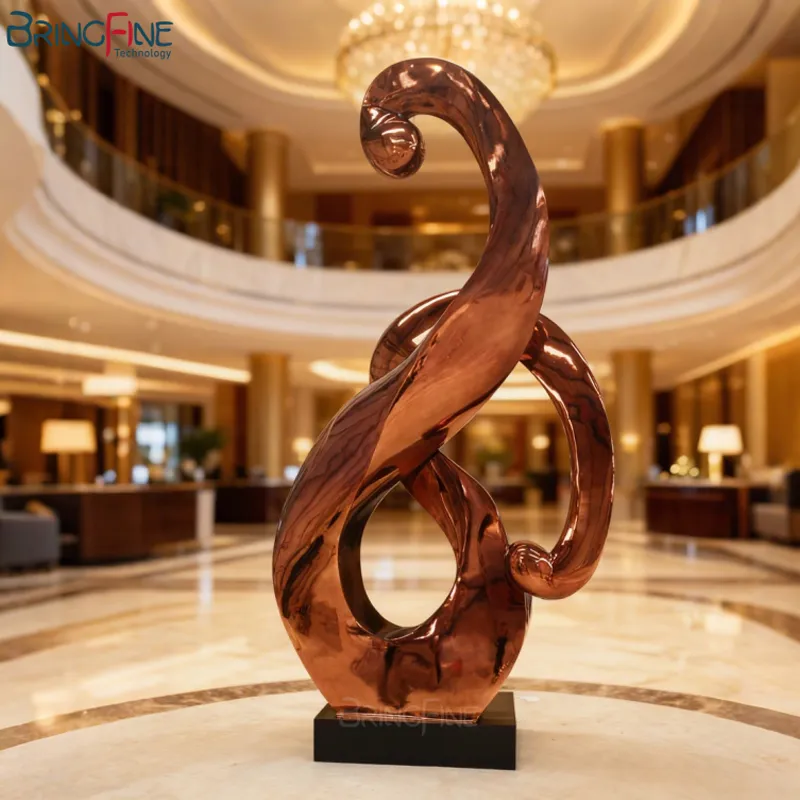 Fiberglass Abstract Art Sculpture