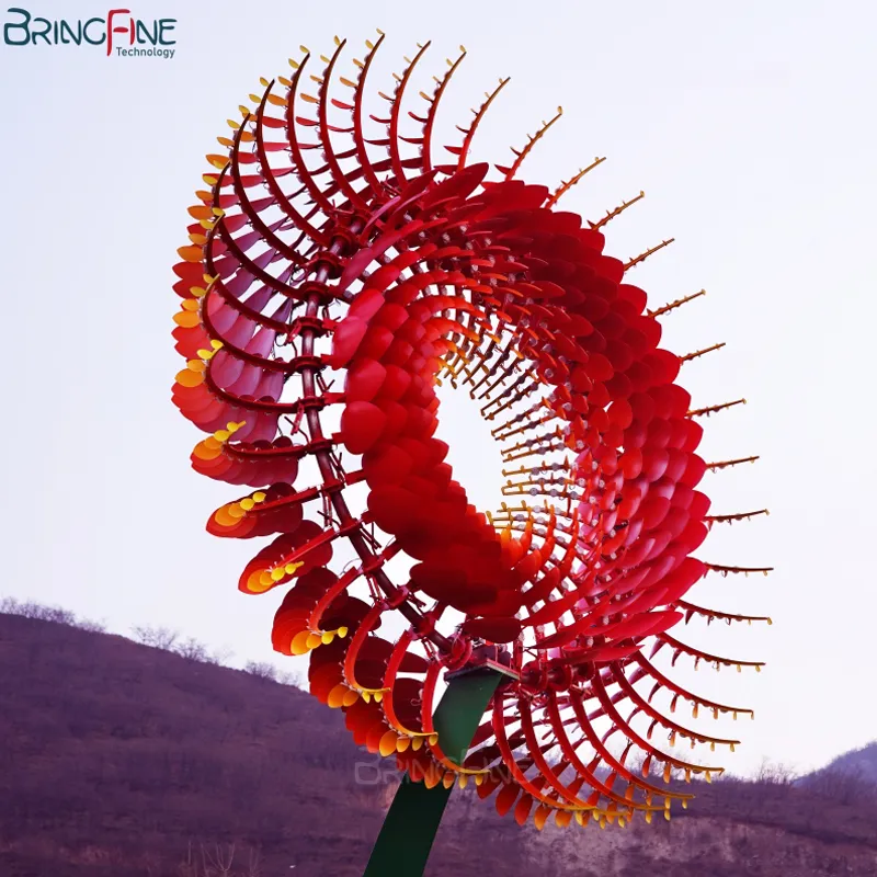 Kinetic Wind Sculpture