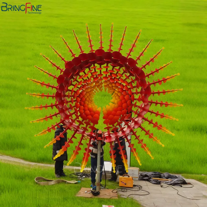 Kinetic Wind Sculpture