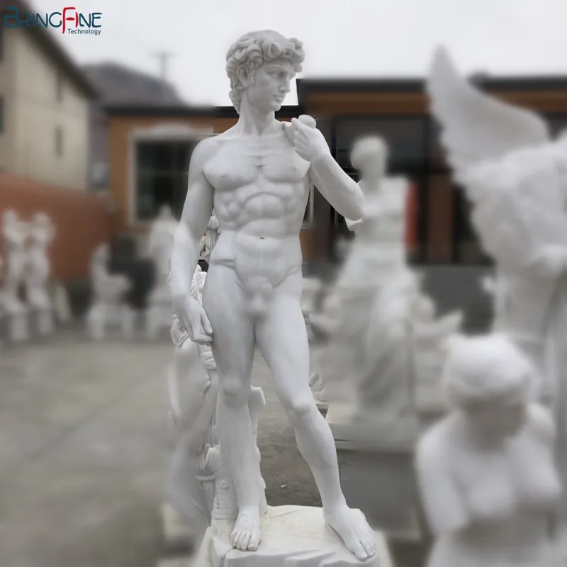 Marble David Sculpture