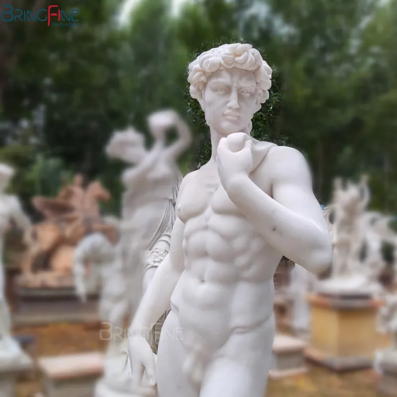 Marble David Sculpture