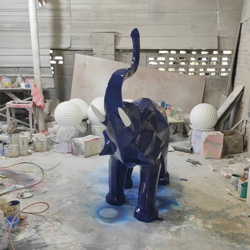 Fiberglass Elephant Statue