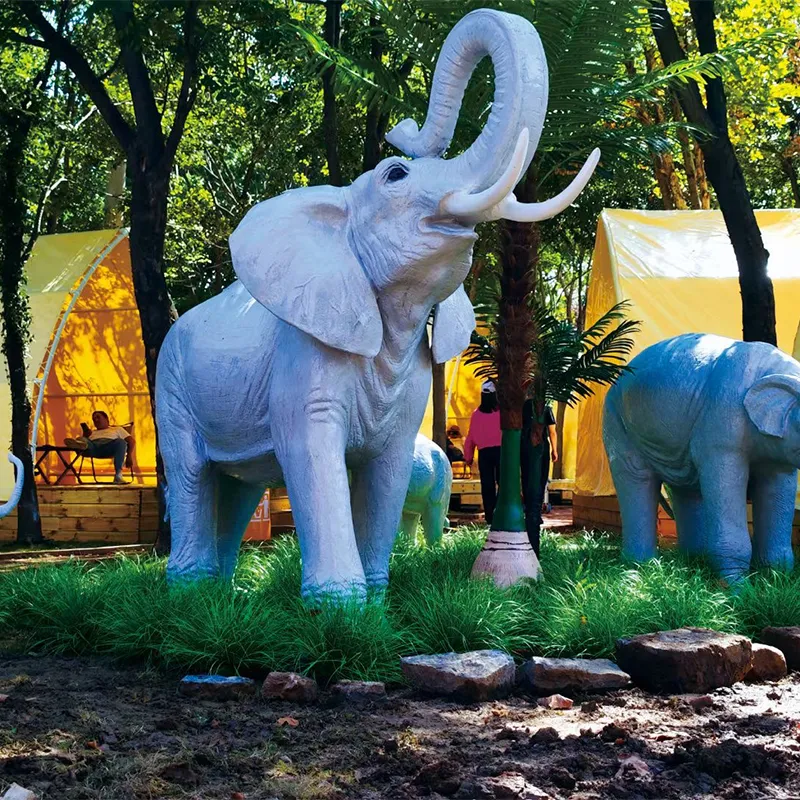 Fiberglass Elephant Statue