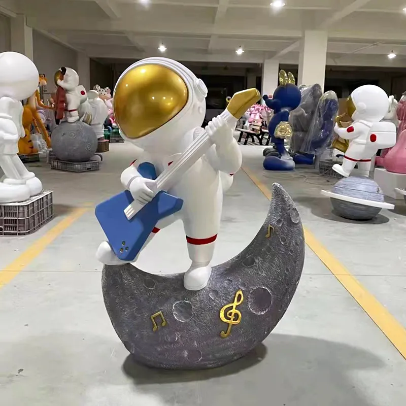 Fiberglass Space Man Figures