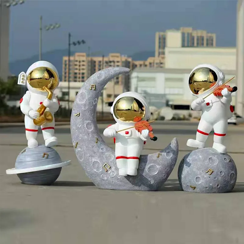 Fiberglass Space Man Figures