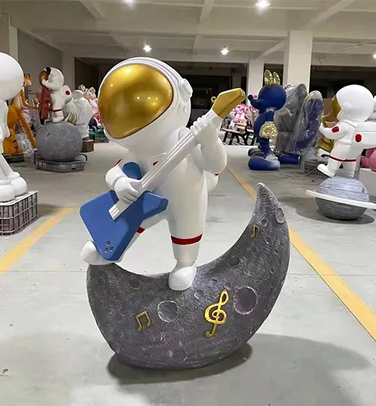 Fiberglass Space Man Figures