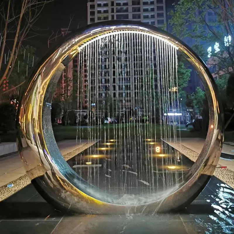 Fountain Rings Stainless Steel Sale