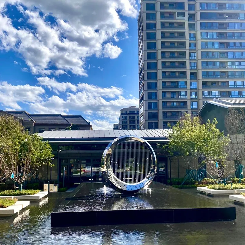 Fountain Rings Stainless Steel For Factory