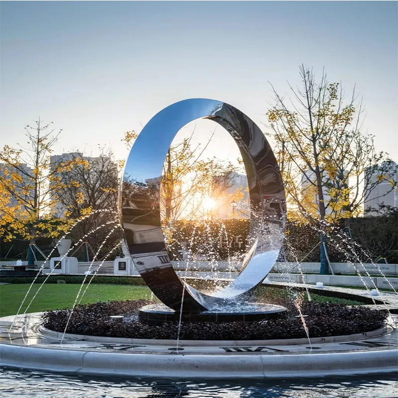 Stainless Steel Fountain Sculpture Supplier