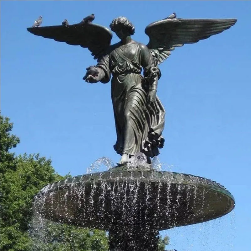 Bronze Angel Fountain For Sale