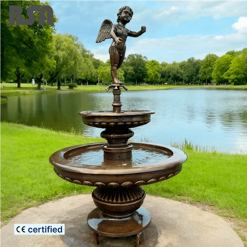Bronze Angel Fountain Factory