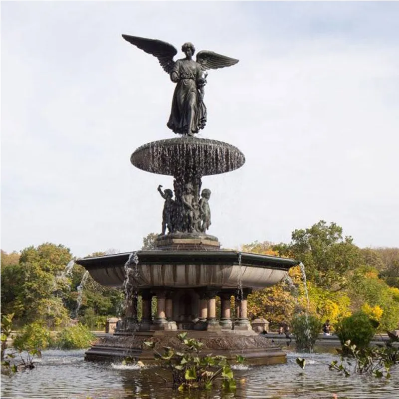 Bronze Angel Fountain Manufacturer