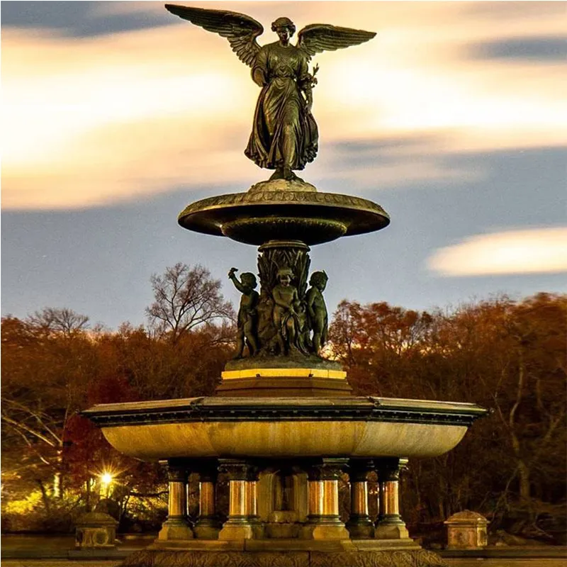 Bronze Angel Fountain Supplier