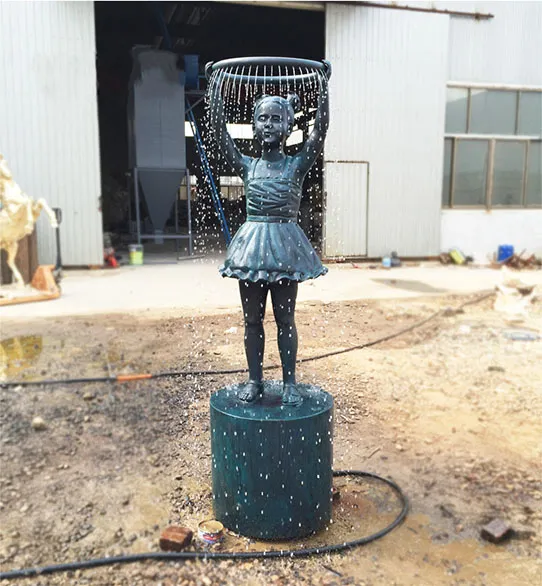 Bronze Children Sculpture Fountain Sale