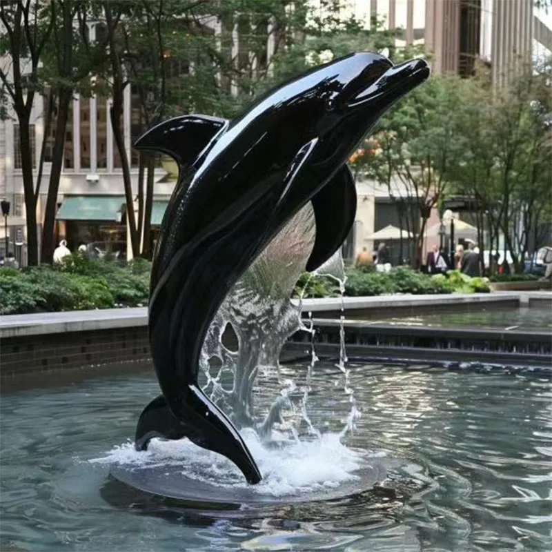 Bronze Dolphin Fountain Compamy