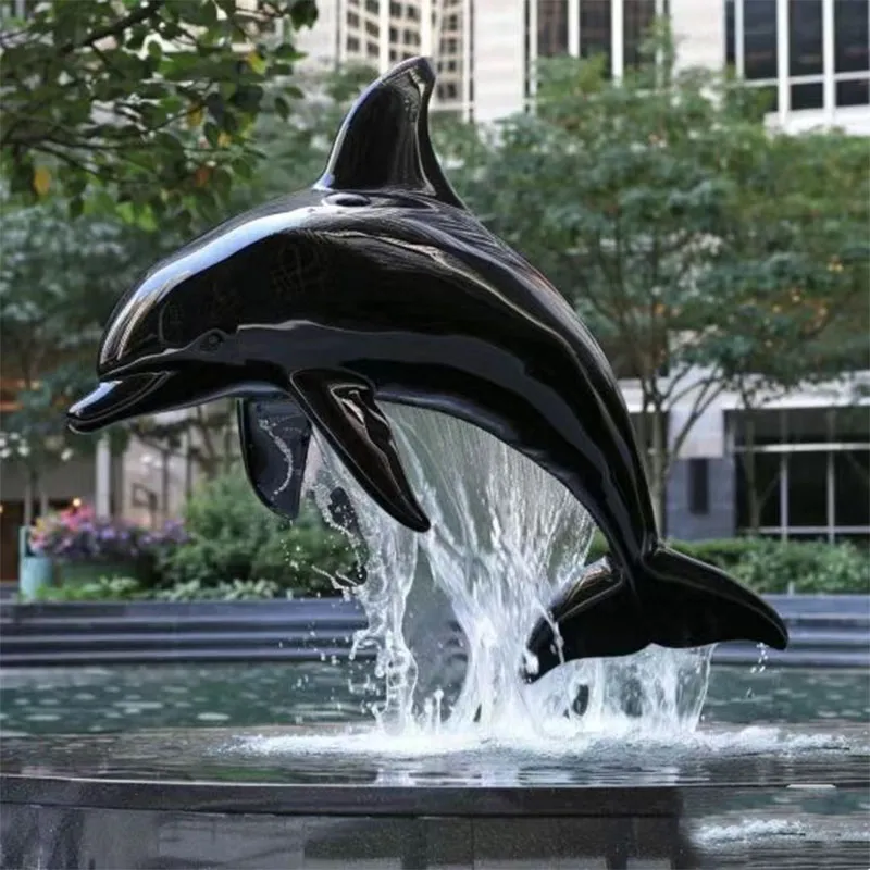 Bronze Dolphin Fountain For Sale