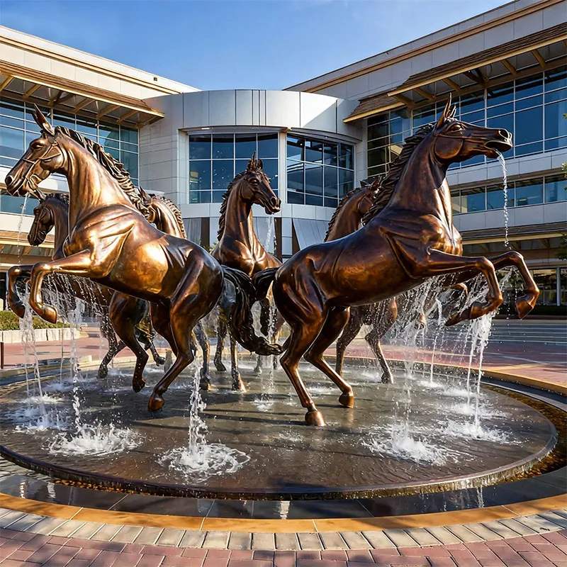 Bronze Horses Fountain Compamy