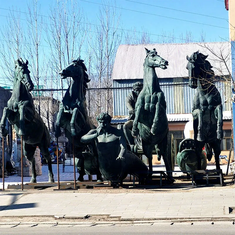 Bronze Horses Fountain Manufacturer
