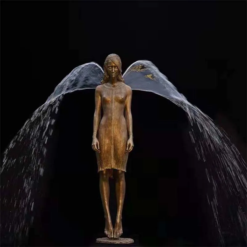 Bronze Lady Water Fountain For Supplier
