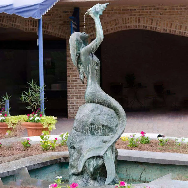 Bronze Mermaid Fountain For China