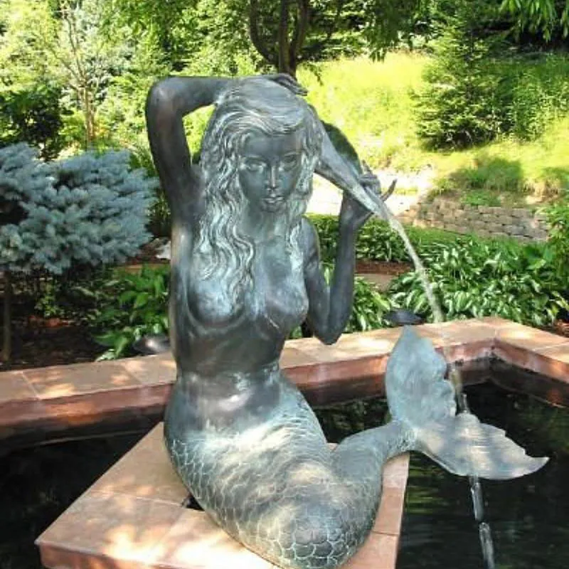 Bronze Mermaid Fountain Supplier