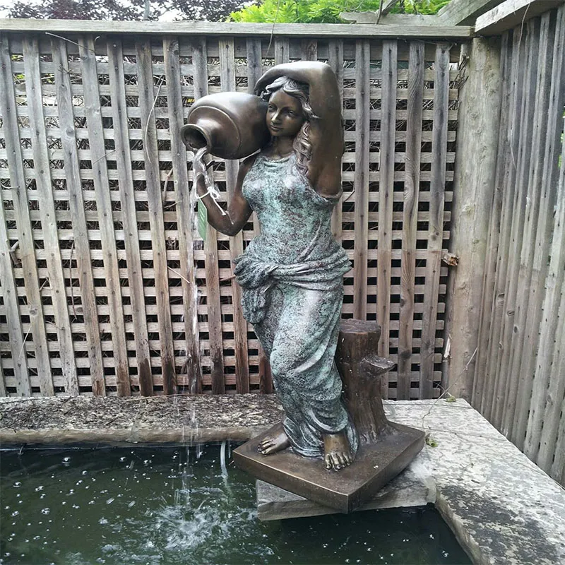 Bronze Woman Fountain Statue Sale Compamy
