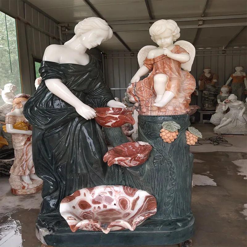 Marble Figure Fountain For Sale