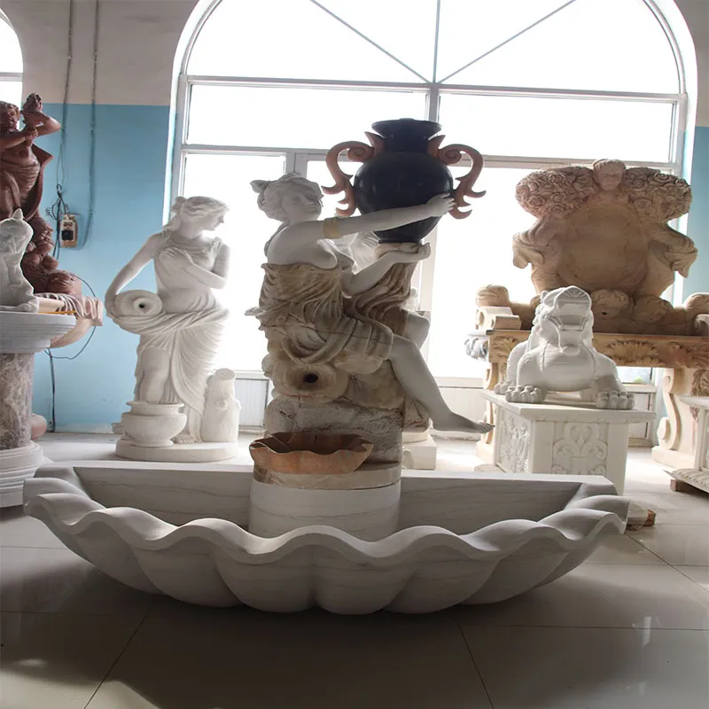 Marble Fountain Indoor For Compamy